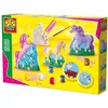 Image de Ses Creative Kit Moulage et Peinture Chevaux | Activité Manuelle | Paillettes | CO  Neutre | pour Les Enfants | à partir de 5 Ans | Plusieurs Couleurs | Plâtre, Peinture et Paillettes en occasion ou reconditionné