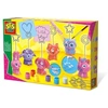 Image de porte-mémo en plâtre et peinture 14 pièces