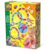 Image de SES Creative Kit DIY de Bracelets de perles | Atelier creatif enfant | Idée Cadeau | Made in Holland | Pour Filles Dès 3 ans | Multicolore | 3 Lacets + Perles Coeurs Étoiles + Stickers | 14047 en occasion ou reconditionné
