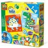 Image de My first - Peinture au doigt - Dinosaures - Peins 10 cartes de dinosaures.