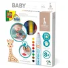 Image de SES Creative Sophie la Girafe Feutres Bébé Lavables | Coloriage bébé | Pointe sécurisée | Sans taches | pour les enfants | à partir de 1 an Plusieurs couleurs | 8 feutres en occasion ou reconditionné