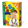 Image de SES Creative J'apprends à enfiler des fils multicolores de 20 x 15 cm