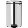 Image de Brabantia 113987 New Icon Poubelle à Pédale Acier Inoxydable Argent 29 x 33,5 x 46 cm 20 L en occasion ou reconditionné
