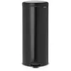 Image de Brabantia Poubelle à Pédale Newicon avec Seau en Plastique, 30L - Noir Mat en occasion ou reconditionné