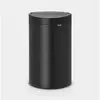 Image de TOUCH BIN NEW, 40L, SEAU INTERIEUR PLASTIQUE - MATT BLACK
