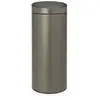 Image de Touch Bin New 30 l platinum Code G - - Gris - Métal