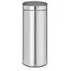 Image de Touch Bin New 30 l Matt Steel Code G - - Argent - Métal