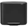 Image de - 121227 - Poubelle BO Pedal Bin, 11 + 23 litres, Noir Mat