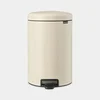Image de Poubelle à Pédale NewIcon 20 L - Soft Beige