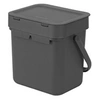 Image de ---touch bin poubelle 25 l rect gris 209888