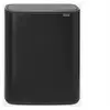 Image de Poubelle Touch Bo Touch Bin, 2 x 30L - Matt Black 221484