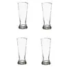 Image de Secret de Gourmet - Lot de 4 Verres à Bières "Droit" 37cl Transparent