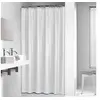 Image de Rideau de douche Madeira 240 cm Blanc 238501510