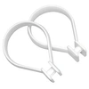 Image de Anneaux de rideau de douche 12 pcs Blanc