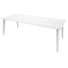 Image de Table a manger extensible sans tiroir 10 personnes en polypropylene 157 x 98 cm