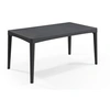 Image de Table de jardin en résine Girona - Rectangulaire - Gris graphite - 6 personnes