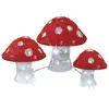Image de Lumineo Ensemble De 72242 Figurines De Champignons 3 Unités