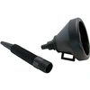 Image de entonnoir flexible 38 cm plastique noir