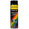 Image de laque acrylique aérosol haute brillance noir 500 ml