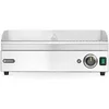 Image de Plancha Moitié Rainurée Kitchen Line 220 240V/2400W 527x404x(H)233mm