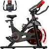 Image de Velo d'appartement Magnetique, Roue inertie 10 kg, 7 positions Réglage de la selle&5 positions Accoudoir réglable, Avec Porte-Boute