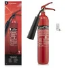 Image de Extincteur au CO2 FEX-15621 2 kg, extincteur CO2, extincteur pour fourgonnettes,, extincteur au dioxyde de carbone