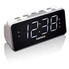 Image de Lenco CR-18 White - Radio-réveil écran LED de 1,8 pouce - Blanc