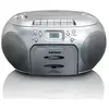 Image de Radio-Cassette/FM avec Lecteur CD et Ecran LCD Modèle SCD-420SI Portable Argent