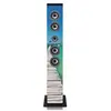 Image de IBT-6 Sea - Tour de son Bluetooth avec radio FM, lecteur USB et SD - Bleu Vert