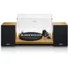 Image de Lenco LS500WD Platine Vinyle stéréo avec Enceintes - Bluetooth - Entraînement par Courroie - Plateau métallique de 280 mm - Préamplificateur et amplificateur - Cartouche Audio Technica - Bois Noir en occasion ou reconditionné