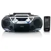 Image de Radio portable DAB+/FM avec Bluetooth, lecteur CD, cassettes et USB SCD-720SI Noir-Argent