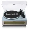Image de Lenco LS-440BUBG - Platine vinyle avec 4 haut-parleurs incorporés - Bleu/Taupe