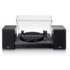 Image de Tourne Disques Bluetooth 33/45 Tours avec 2 Haut-Parleurs Modèle LS-301BK Noir