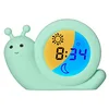Image de Alecto BC110BE Simon -Reveil Enfant, Reveil Enfant Educatif Jour/Nuit, Horloge Enfant Réveil éducatif pour Enfants - Veilleuse - Escargot, Menthe en occasion ou reconditionné