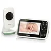 Image de Babyphone avec caméra et écran couleur 4.3 DVM149GN Blanc-Vert menthe