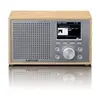 Image de DAR-017WH - Radio DAB+/FM compacte et élégante avec Bluetooth et caisson en bois - Chêne