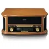 Image de Tourne Disques Bluetooth Classic Phono avec Radio/Lecteur DVD Modèle TCD-2551WD Marron