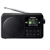 Image de PDR-033BK - Radio portable DAB+/FM avec Bluetooth et batterie rechargeable - Noir