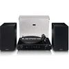 Image de LS-700BK - Platine vinyle HiFi haute puissance avec enceintes, Bluetooth et Ortofon 2M Red - Amplificateur stéréo intégré de 2 x 100 W RMS - Noir