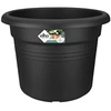 Image de Pot de Fleurs rond GREEN BASICS - Plastique - Ø45 - Terre cuite doux