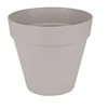 Image de pot de fleur rond - 50 cm - gris chaud