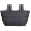 Image de Balconnière en plastique Vibia Campana Easy Hanger Medium anthracite - 36 x 24 x 26,5 cm