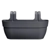 Image de - Pot de fleurs - Vibia Campana Easy Hanger Large - Anthracite - Balcon exterieur - L 24.1 x W 46 x H 26.5 cm