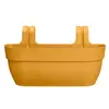 Image de Balconnière en plastique Vibia Campana Easy Hanger Large jaune miel - 46 x 24 x 26,5 cm