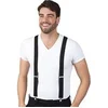Image de paire de bretelles noires adulte - 00590