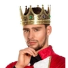 Image de couronne de roi or pierres colorées adulte - 01317