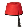 Image de chapeau tarbouche fez rouge moyen-orient homme - 04016