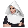 Image de capuchon Moeder Overste de couvent dames blanc taille unique