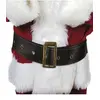 Image de ceinture Père Noël 150 cm noire