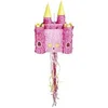 Image de trekpiñata château rose 40 x 26 cm